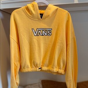 Vans Women's Bright Yellow Hoodie